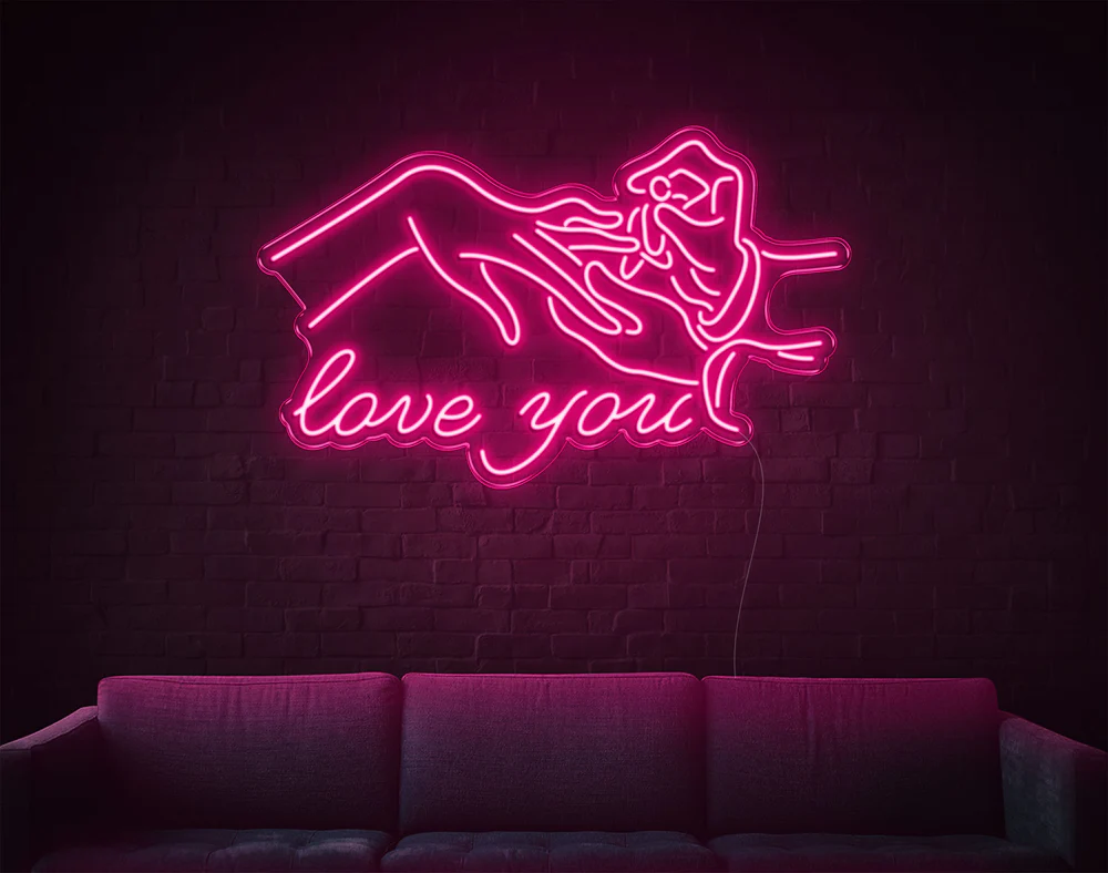LED neónový nápis Love You Engage – Obrázok 6