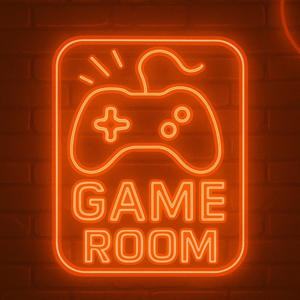 Led nápis game room – Obrázok 5