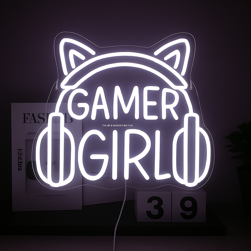 Led nápis gamer girl – Obrázok 8