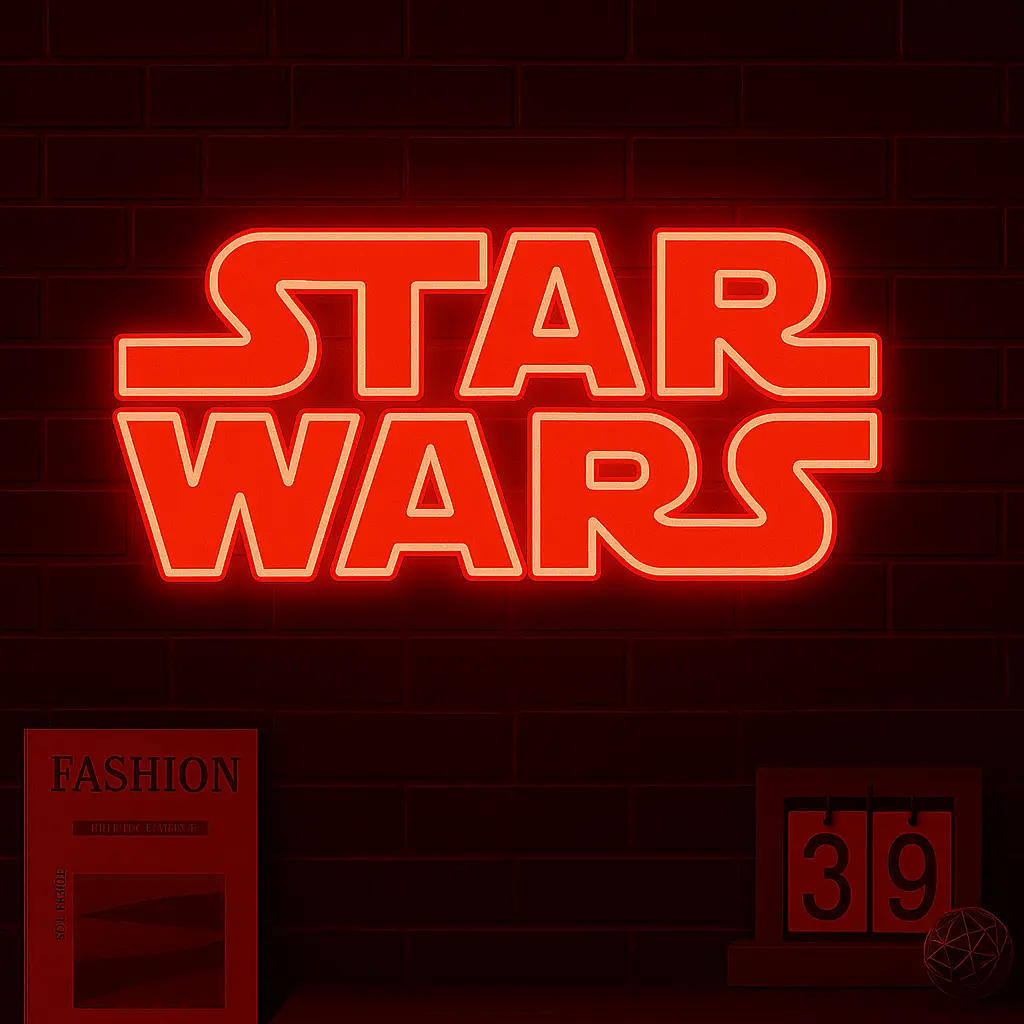Led nápis StarWars – Obrázok 3