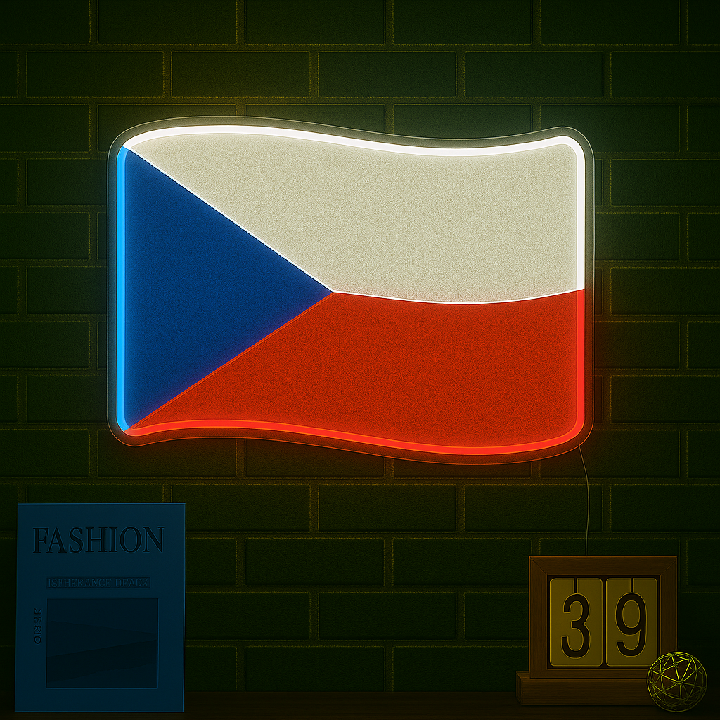 Led Česká vlajka